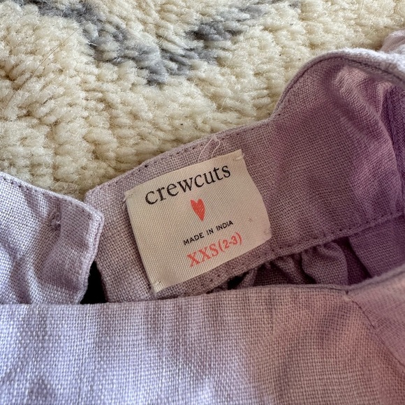 Crewcuts Lavender Ruffled Girls Top - Picture 2 of 2